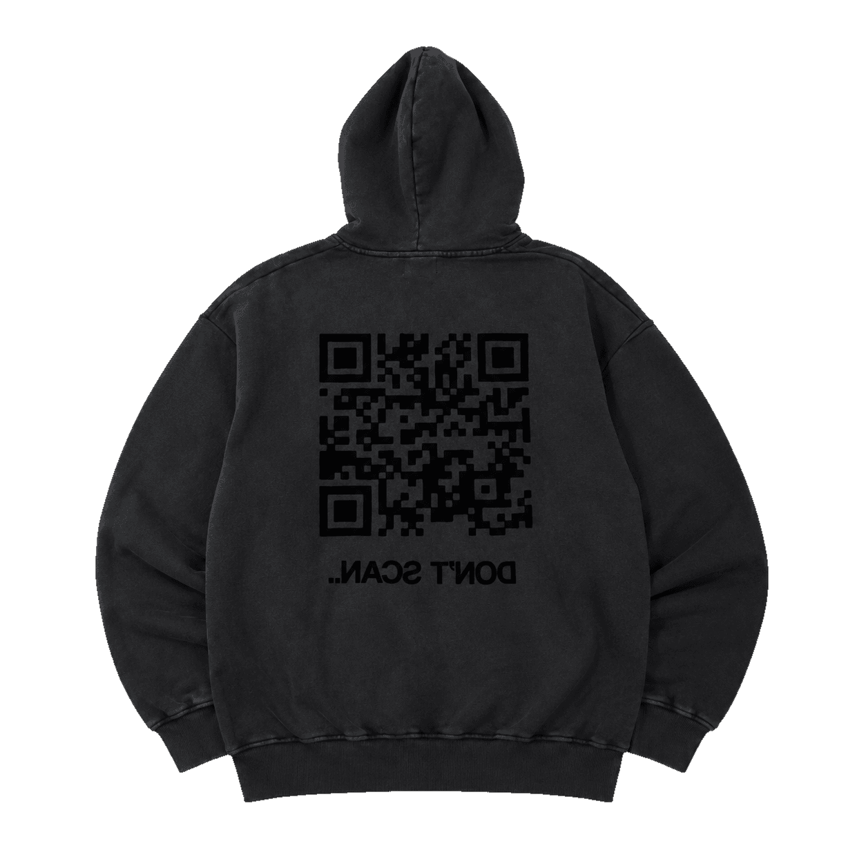 Black B.HUMBLE hoodie back concept